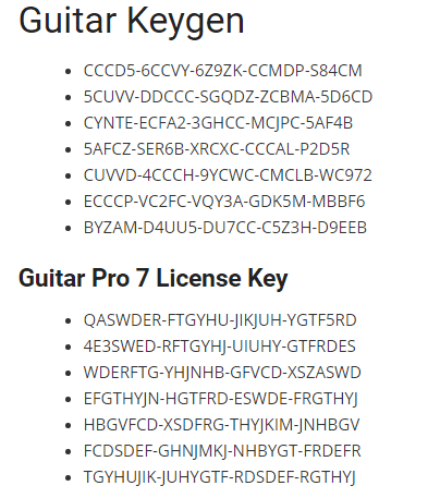 guitar pro 7 license